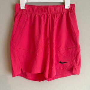 Nike FD5334-629 Mens Medium Court Advantage Dri-fit 7" Tennis Shorts Aster Pink